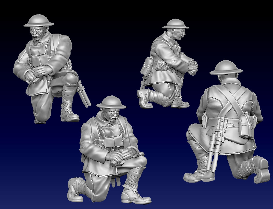 Great War Trench Bombers by Weird Armies Reign