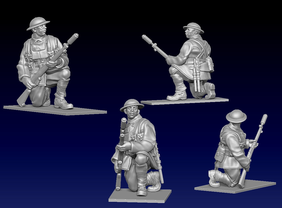 Great War Trench Grenade Launcher Infantry by Weird Armies Reign