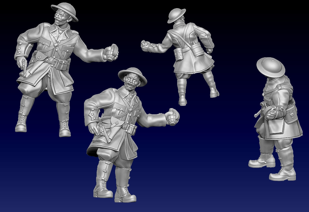 Great War Trench Bombers by Weird Armies Reign