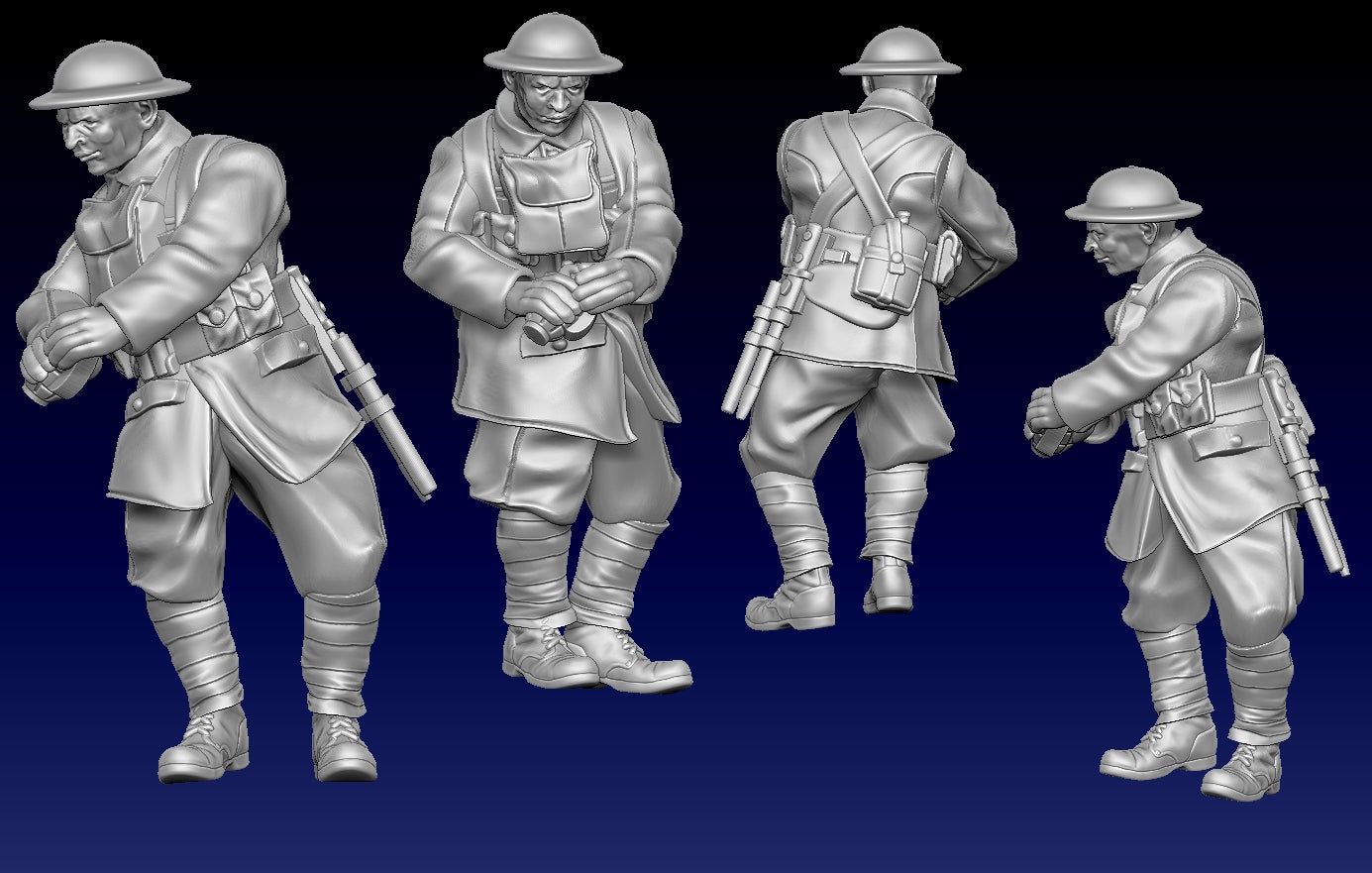 Great War Trench Bombers by Weird Armies Reign