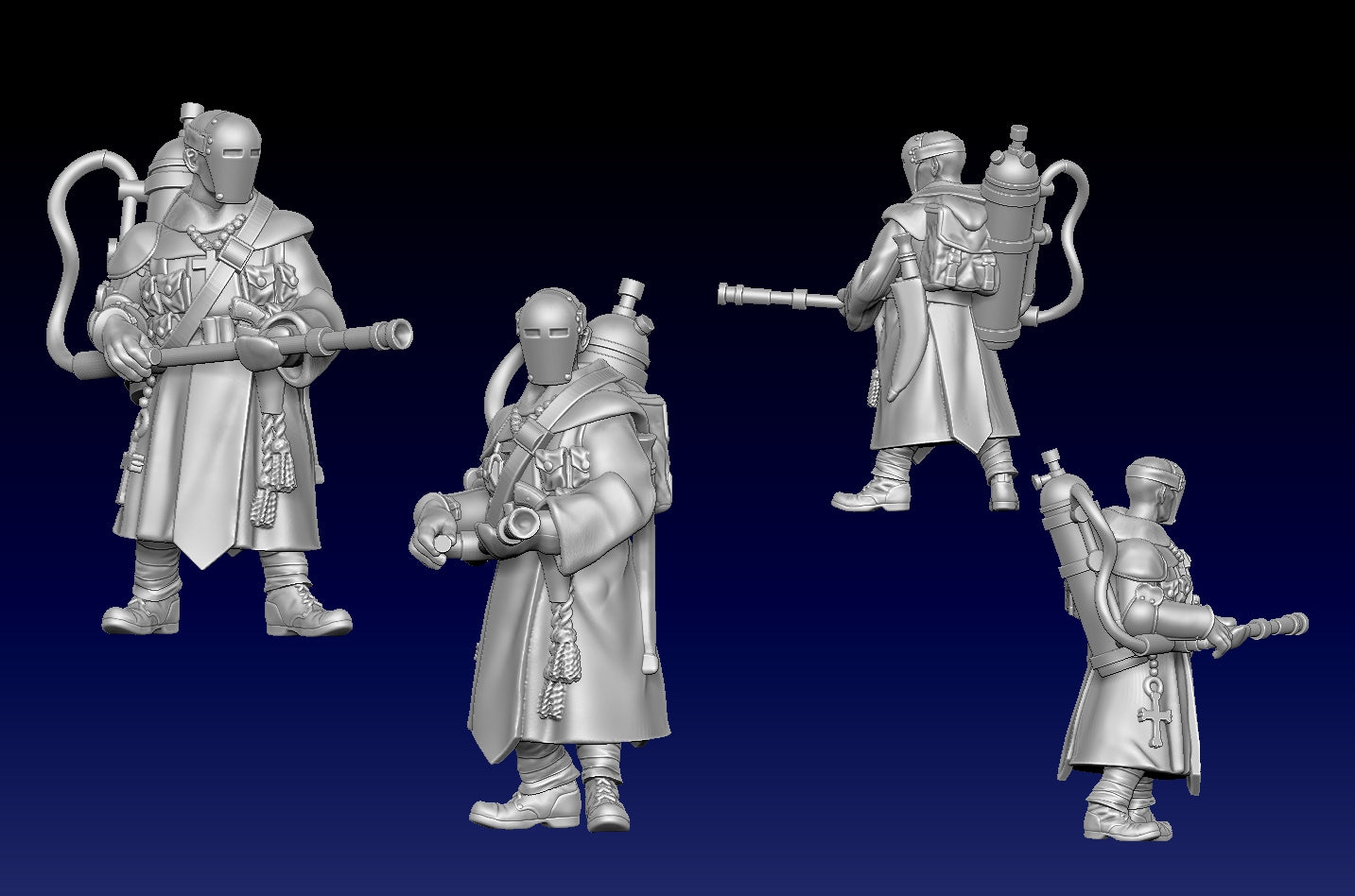 Great War Trench Monk 1 by Weird Armies Reign