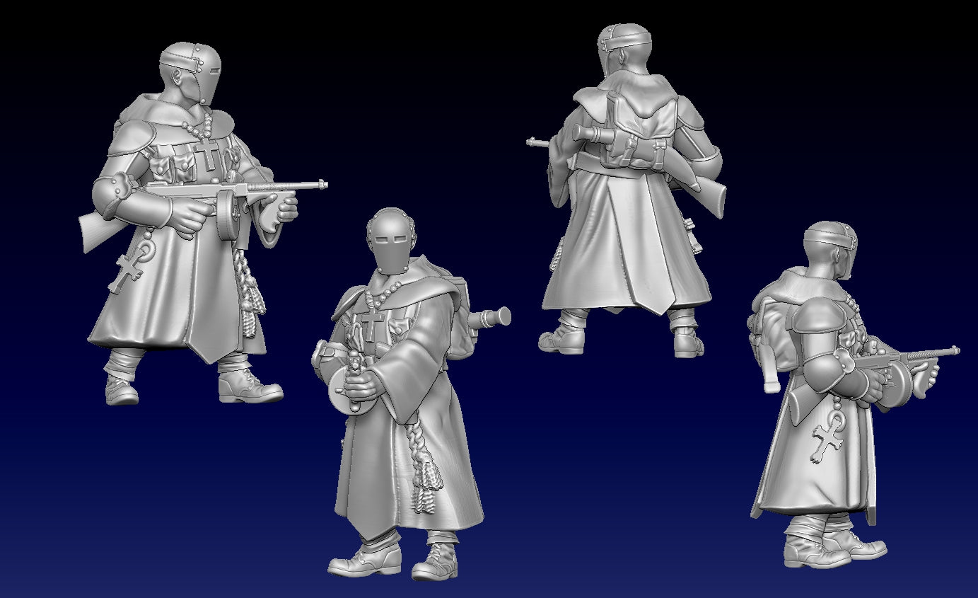 Great War Trench Monk 4 by Weird Armies Reign