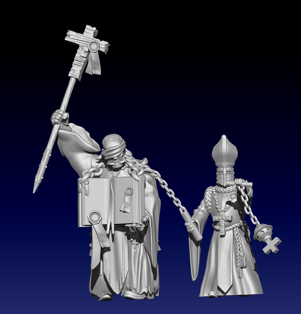 Great War Trench Bishop and Brute by Weird Armies Reign