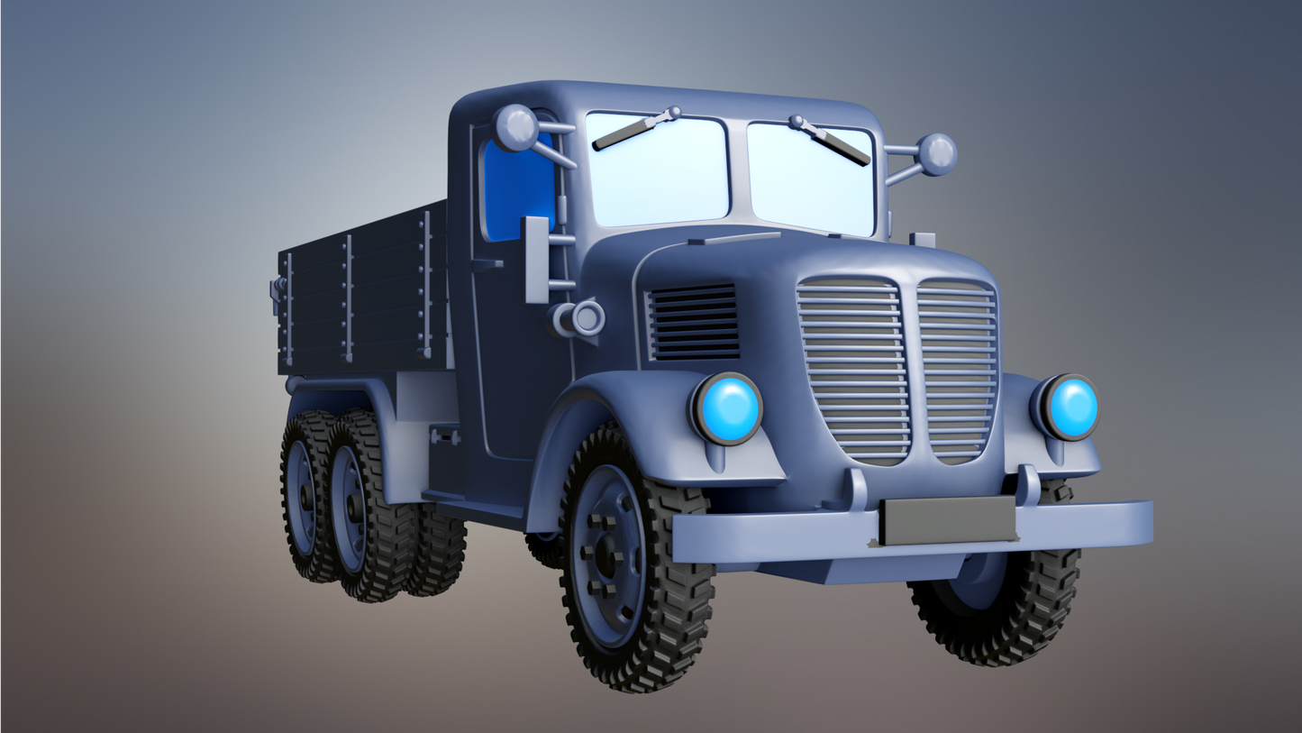 Tatra 92 Truck by Wargame3D