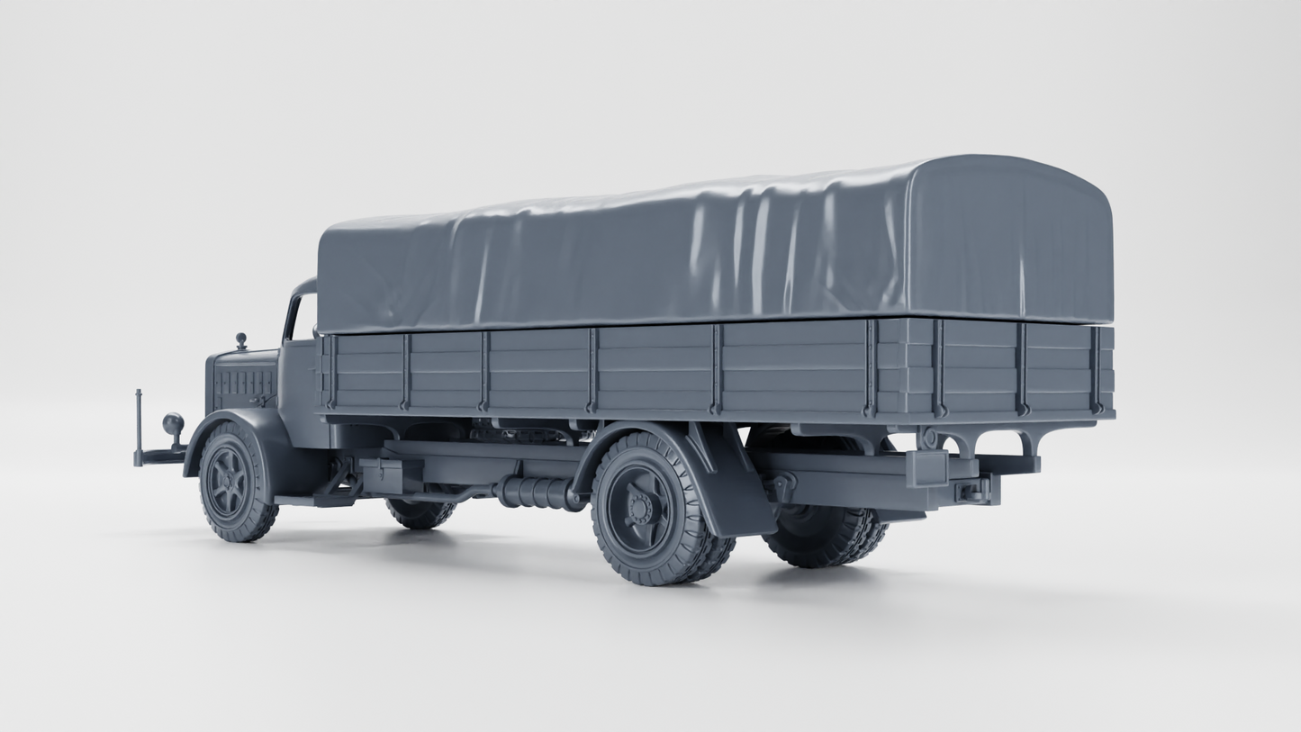 Mercedes L6500 Truck by Wargame3D