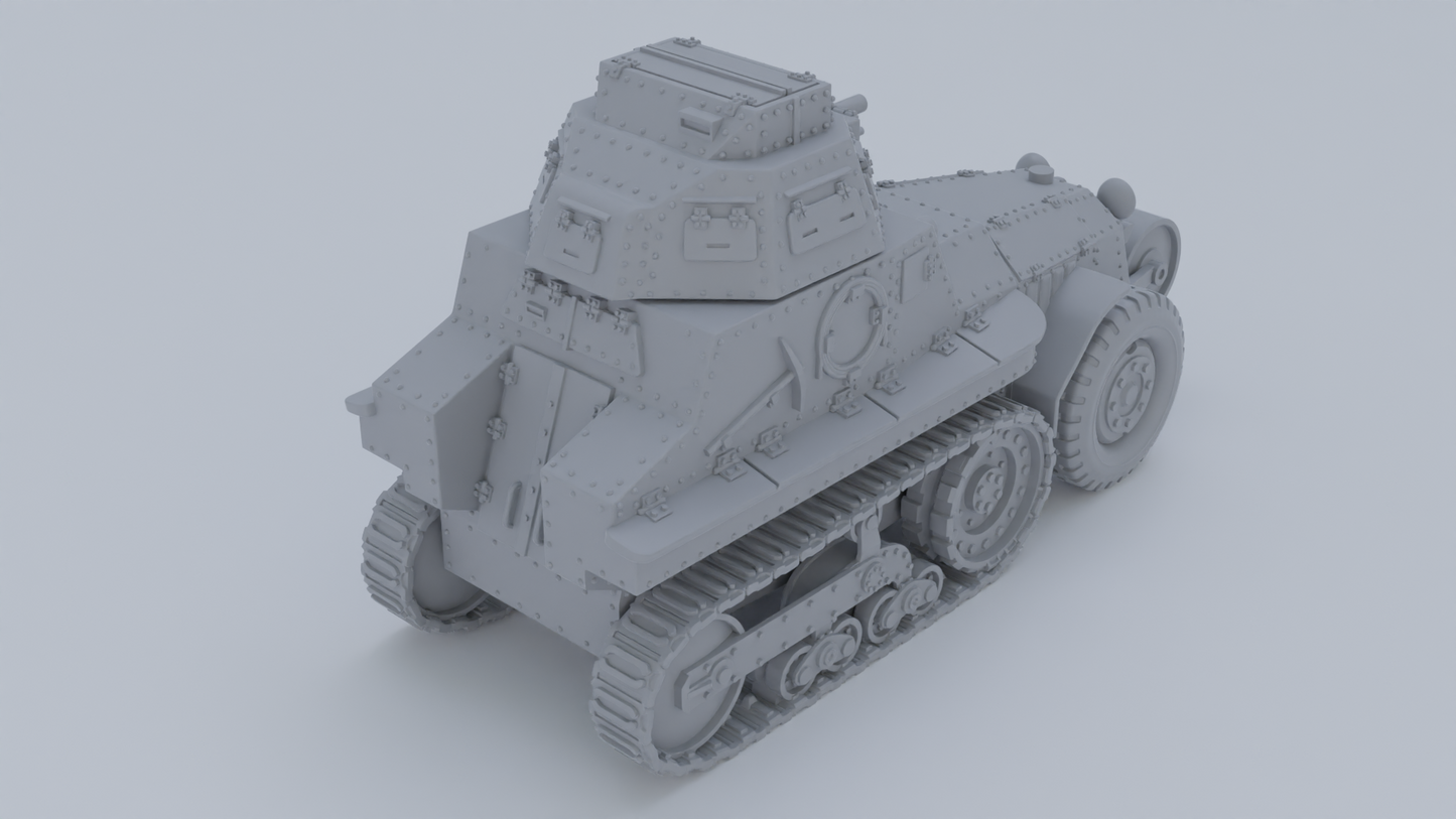 Schneider AMC P-16 Half-Track by Wargame3D