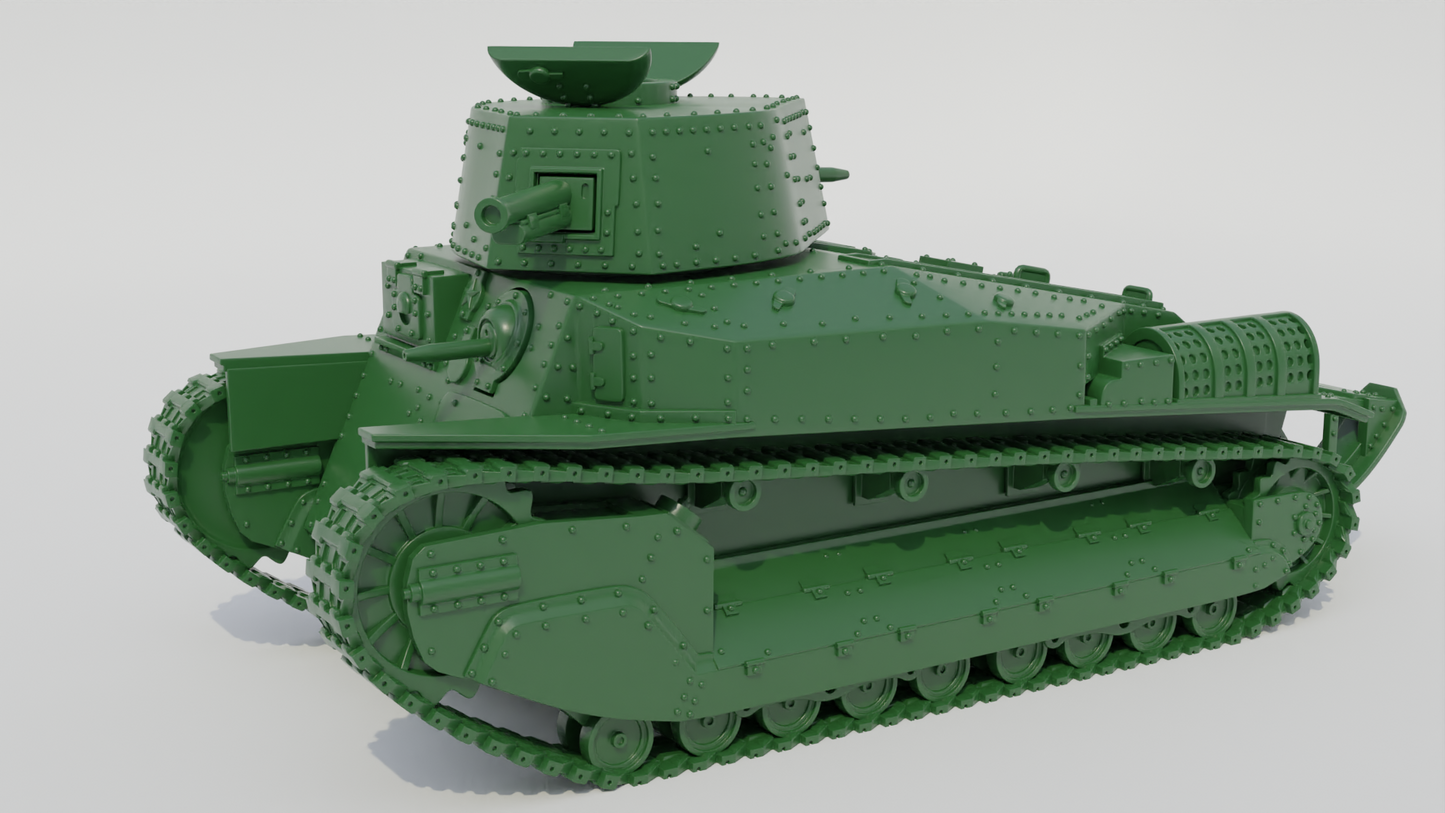 Type 89 I-Go Type B Tank by Wargame3D