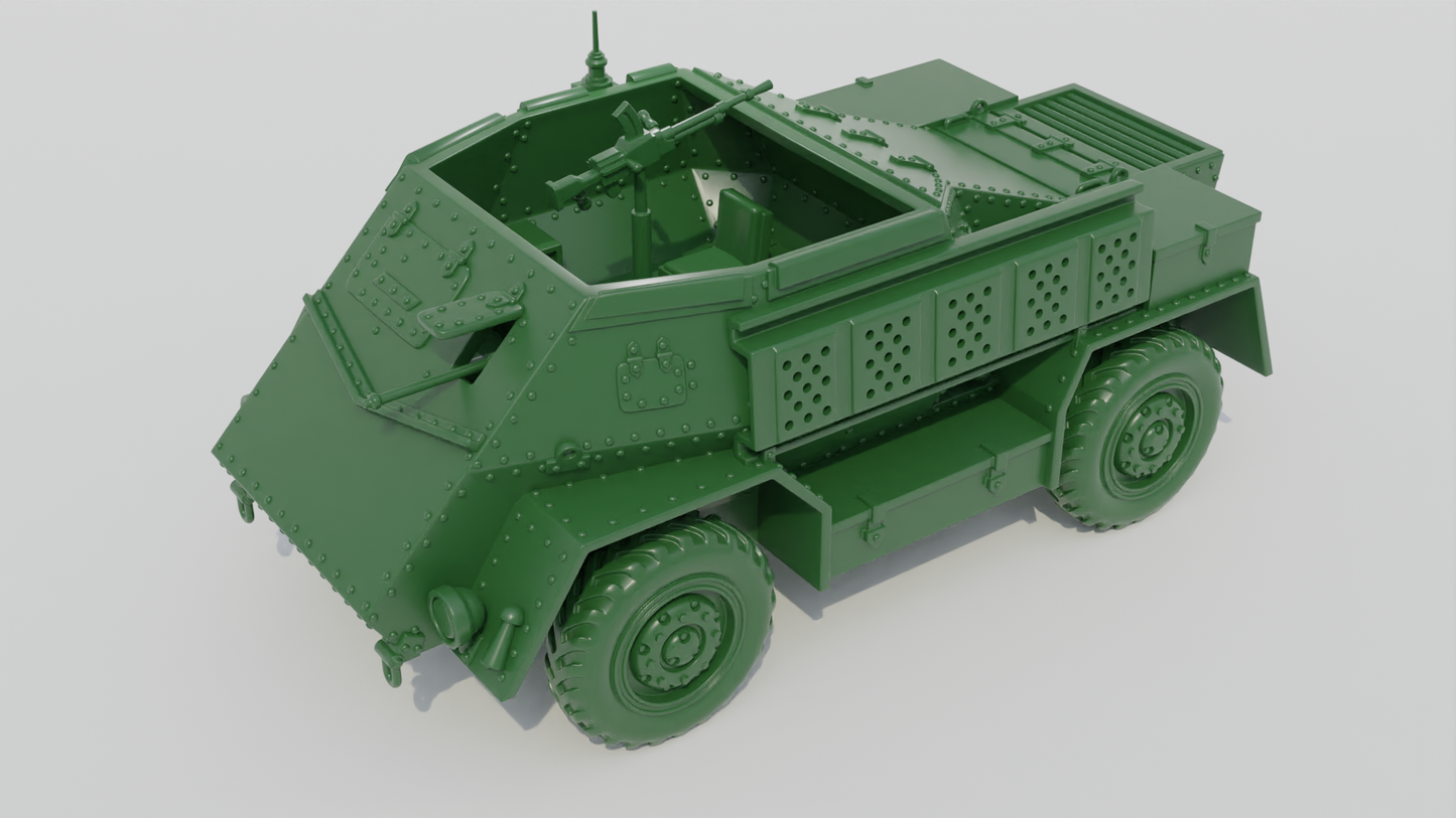 Indian Pattern Armoured Car by Wargame3D