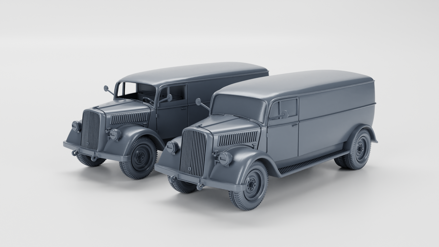 Opel Blitz 1.5 ton Katenwagen by Wargame3D