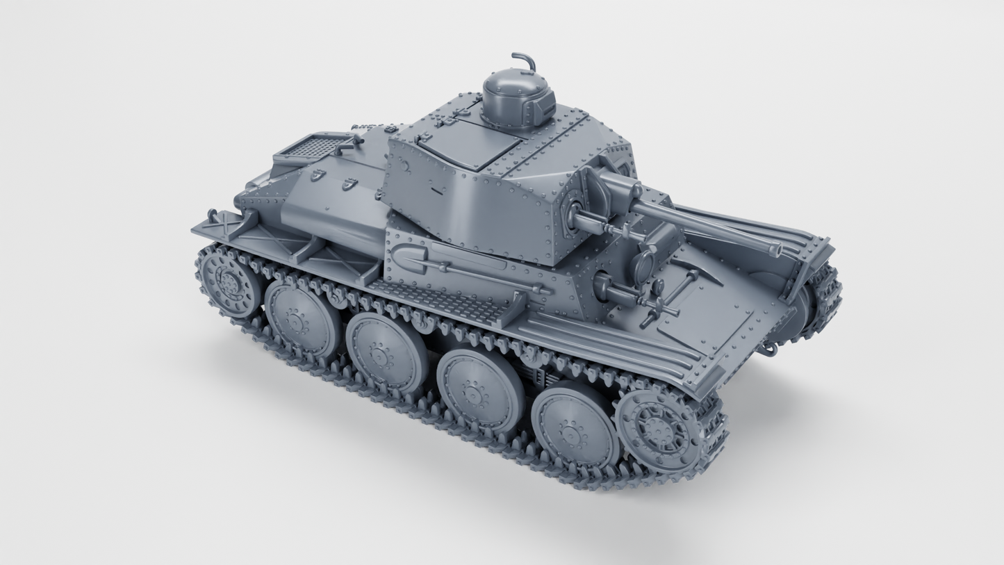 CKD LT vz.40 Light Tank by Wargame3D