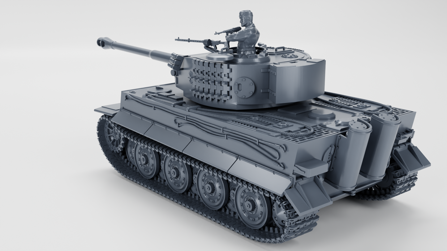 Tiger I Ausf.E (Sd.kfz.181) by Wargame3D