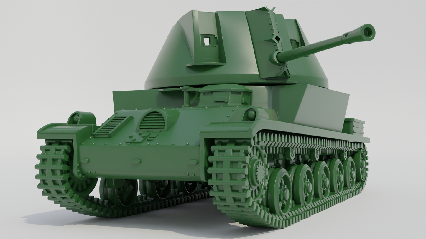 40M Nimrod AA Tank by Wargame3D