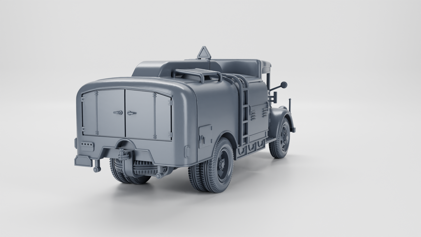 Opel Blitz Tankwagen Truck by Wargame3D