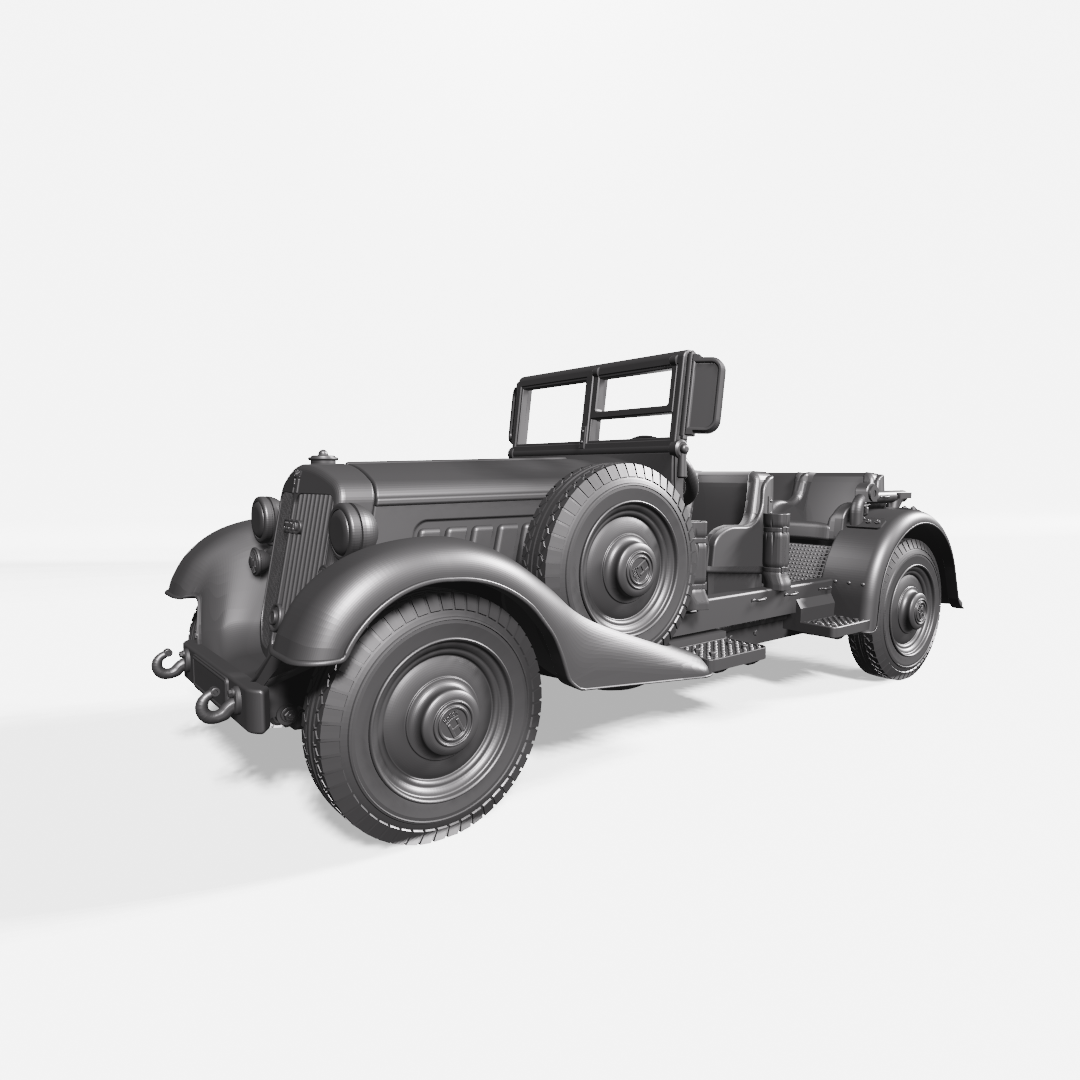 Horch 830 R Kubelwagen by Wargame3D