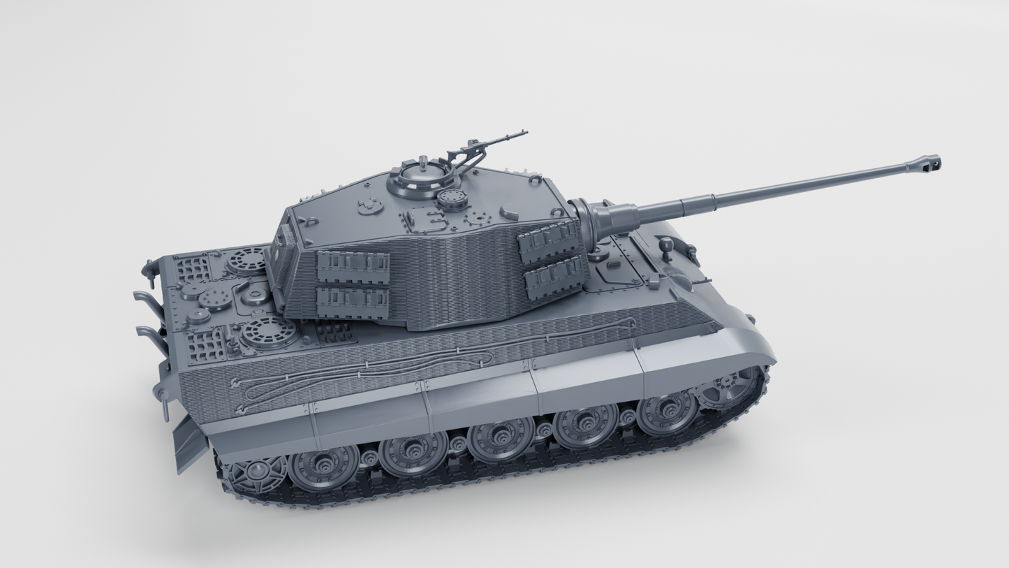 Tiger II Ausf.B Zimmerit  by Wargame3D (Copy)