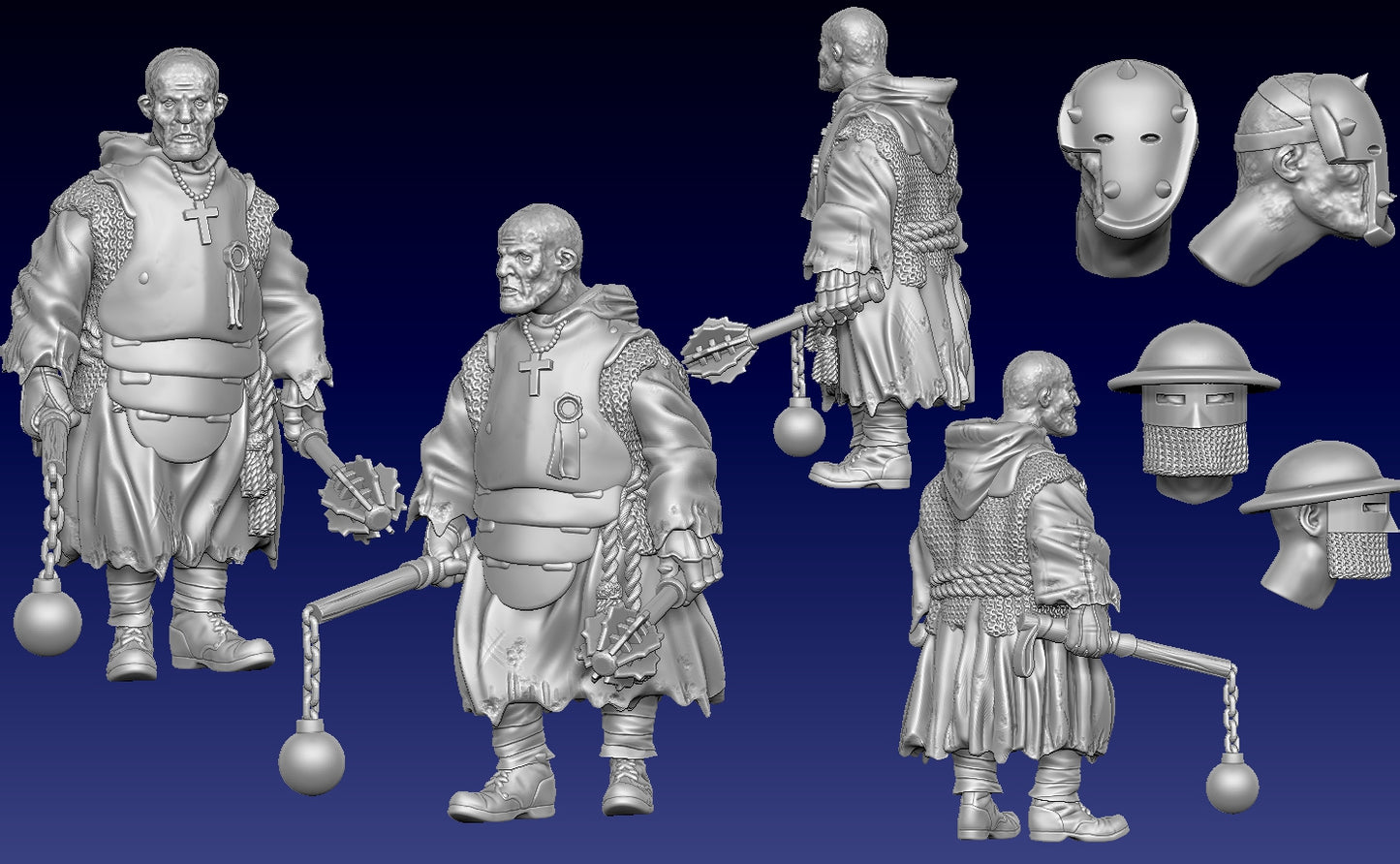 Great War Trench Monk Brute 5 by Weird Armies Reign
