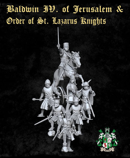 Baldwin IV of Jerusalem and the Order of St. Lazarus Knights