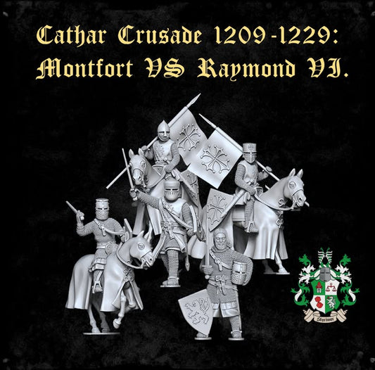 Cathar Crusade 1209-1229 Montfort vs Raymond VI