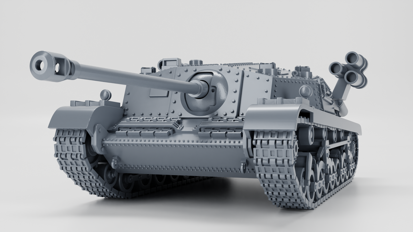 43M Zrinyi Sorozatevo Assault Gun by Wargame3D