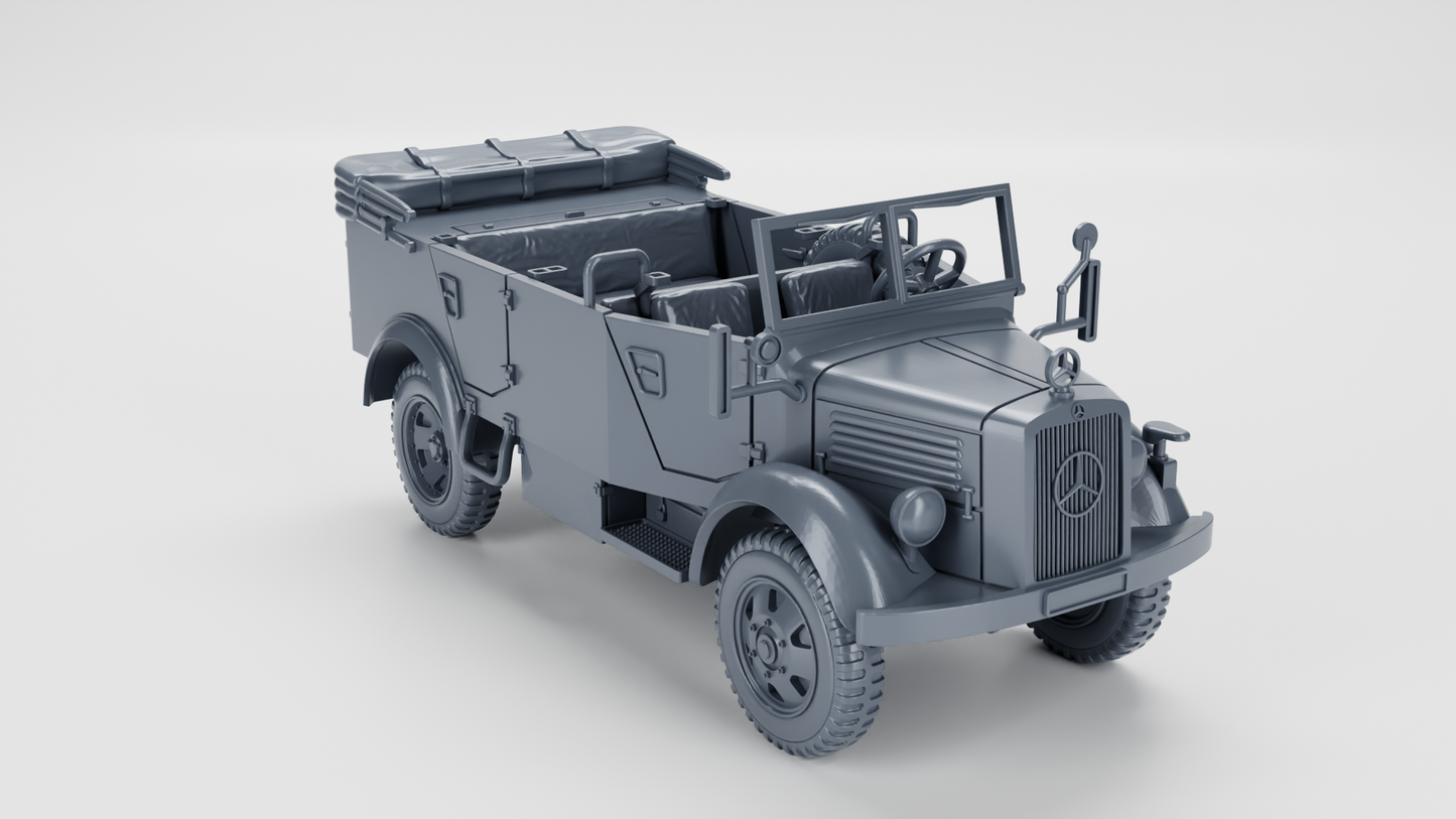 Mercedes L1500A Personnel Carrier by Wargame3D