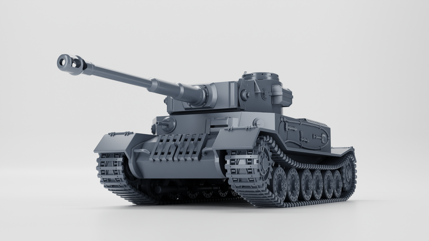 Tiger I  - Porsche Tiger - VK 45.01(P) by Wargame3D