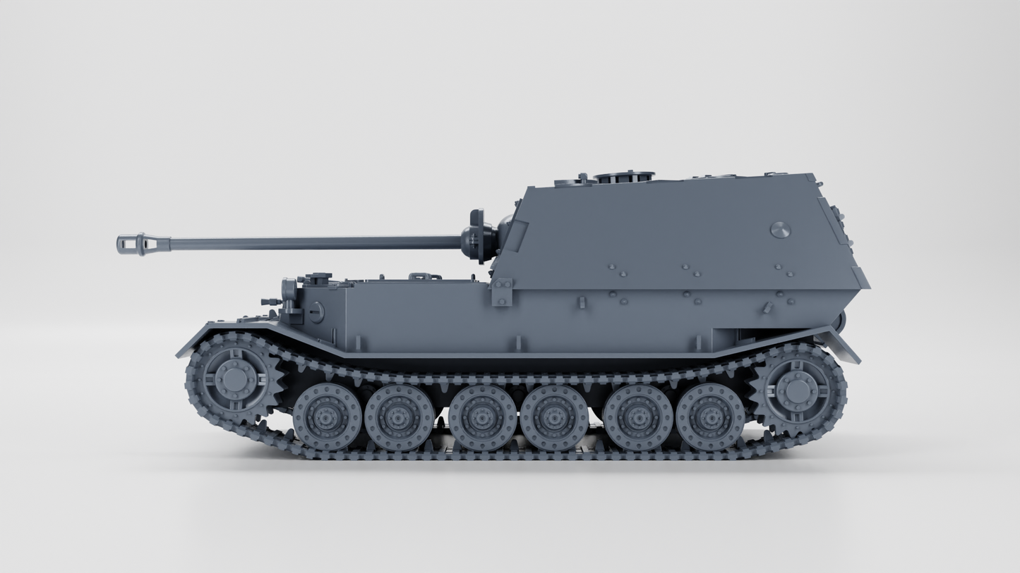 Elefant  Panzerjager Tiger (P) Pak 43 (8.8cm) by Wargame3D