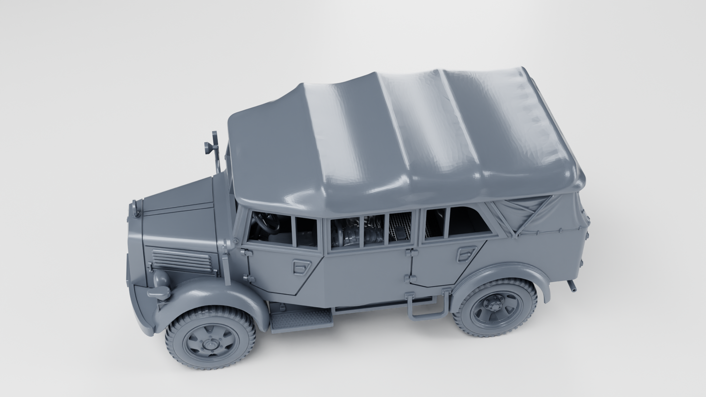 Mercedes L1500A Personnel Carrier by Wargame3D