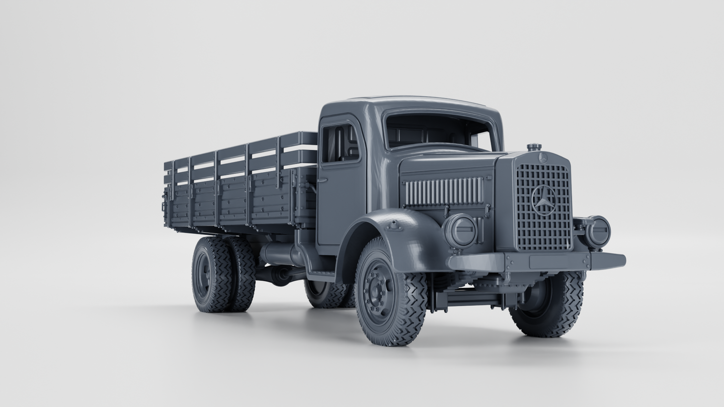 Mercedes L4500 Truck by Wargame3D