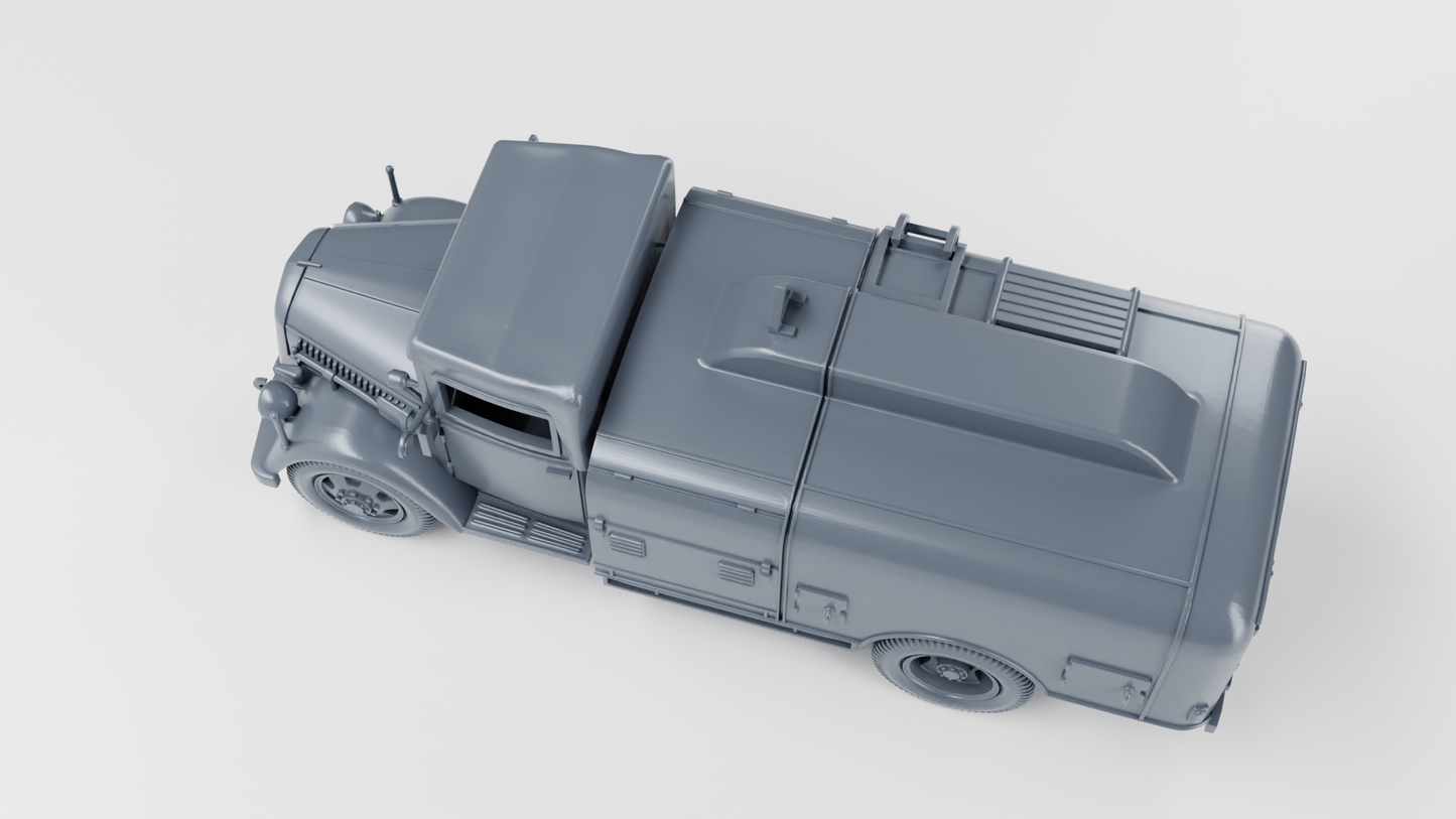 Opel Blitz Tankwagen Truck by Wargame3D