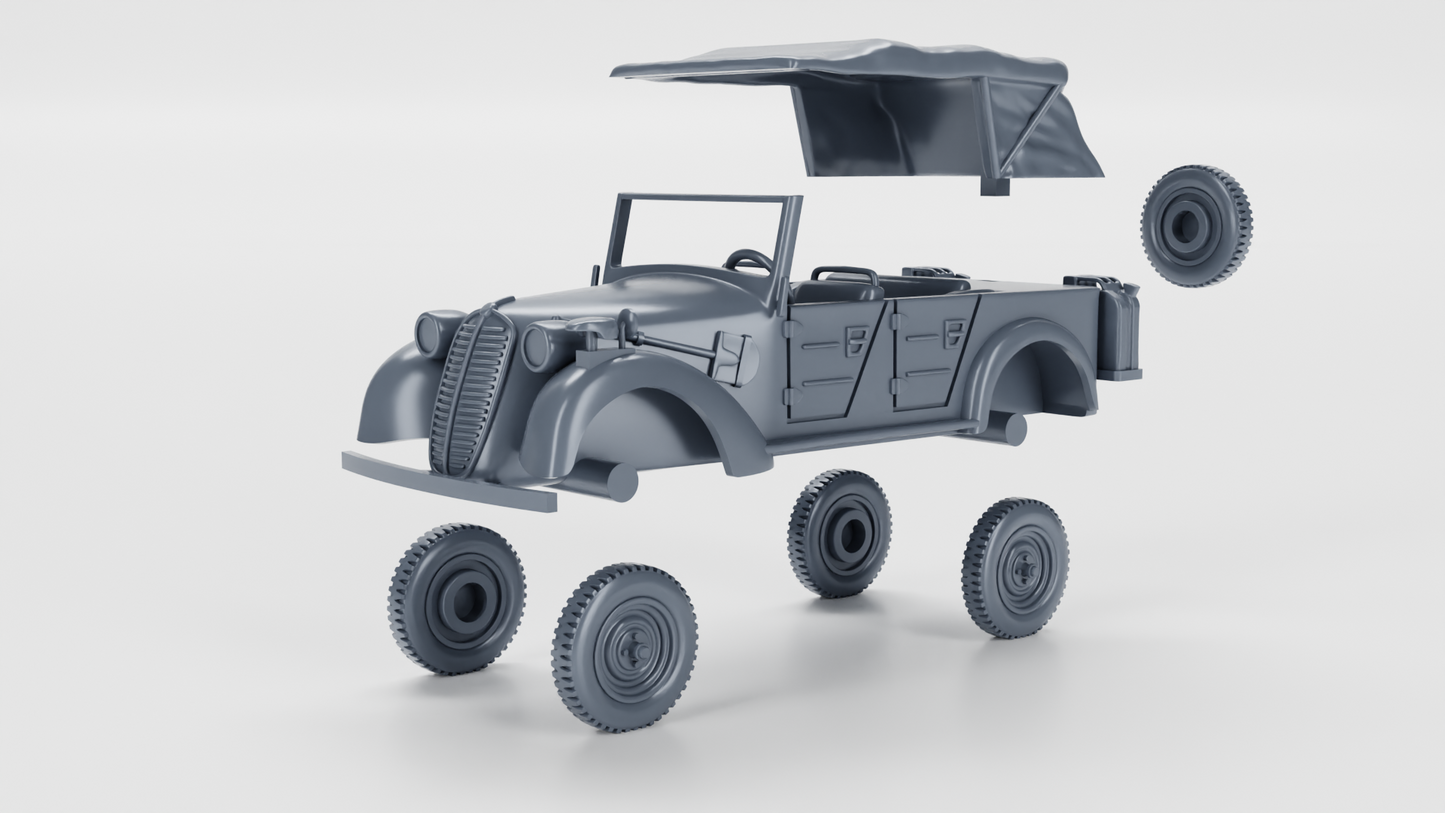 Tatra 57k Car by Wargame3D