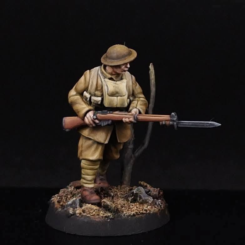 Great War Trench Infantry Section by Weird Armies Reign