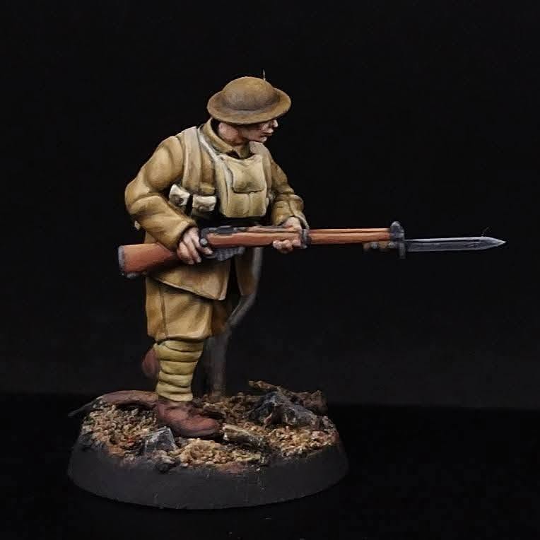 Great War Trench Infantry Section by Weird Armies Reign