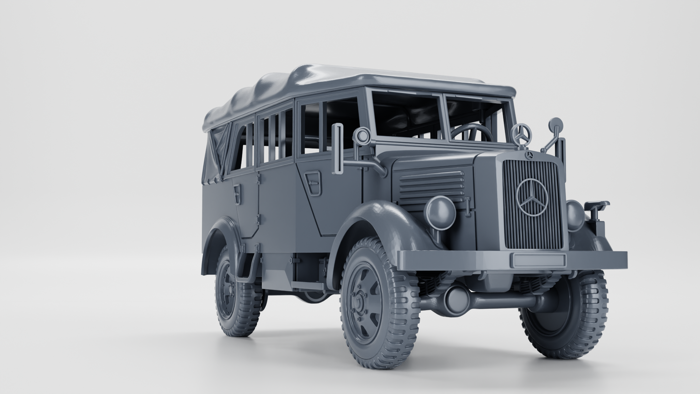 Mercedes L1500A Personnel Carrier by Wargame3D