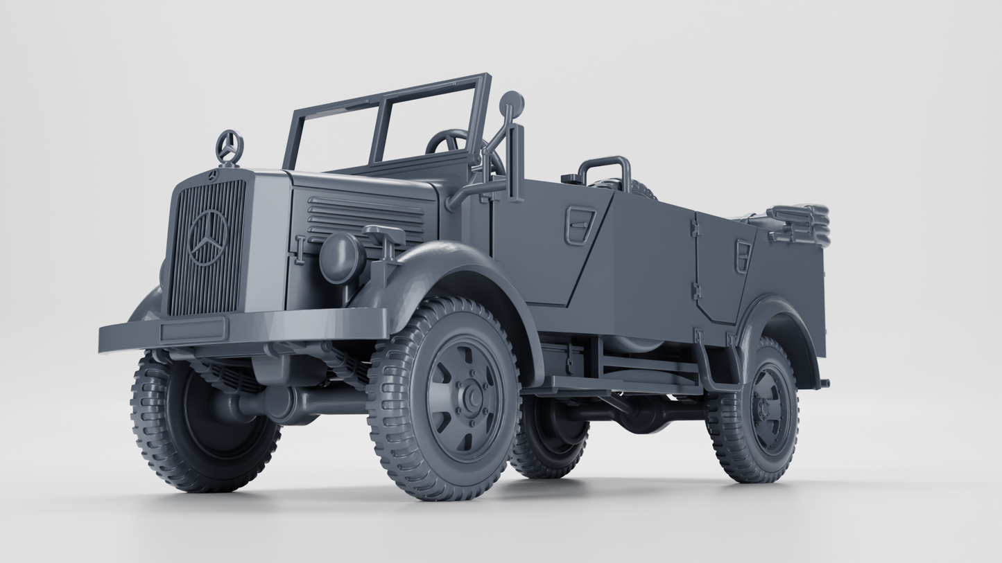 Mercedes L1500A Personnel Carrier by Wargame3D