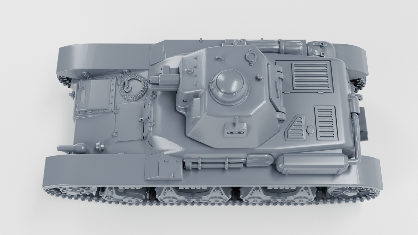 Renault R-35 Tank by Wargame3D