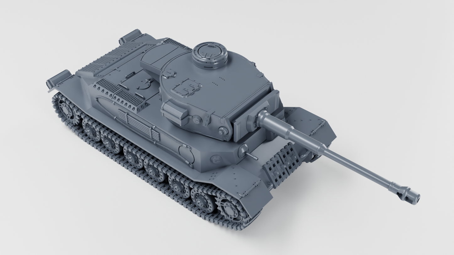 Tiger I  - Porsche Tiger - VK 45.01(P) by Wargame3D