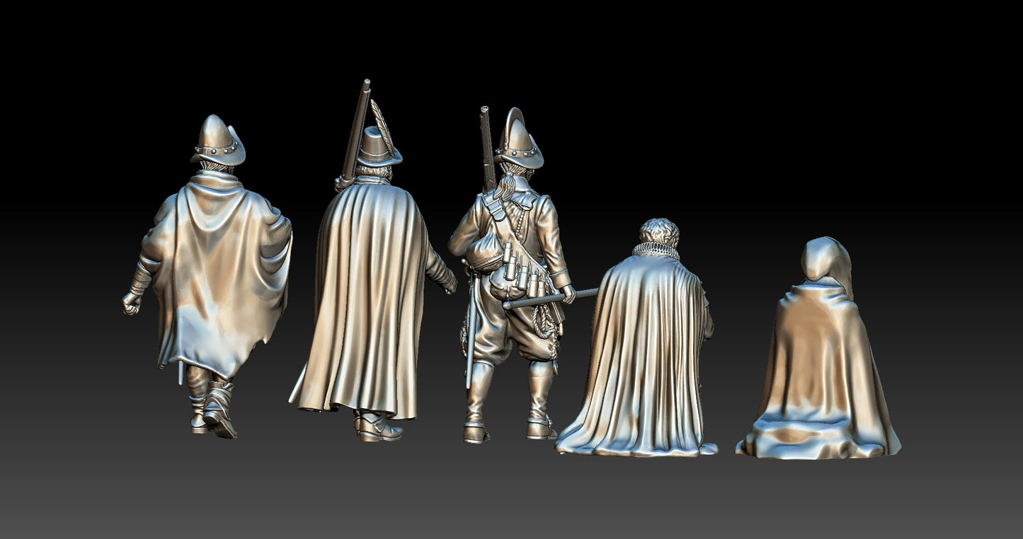 El Milagro de Empel 1585 set 3 by MICHELS MINIATUREN