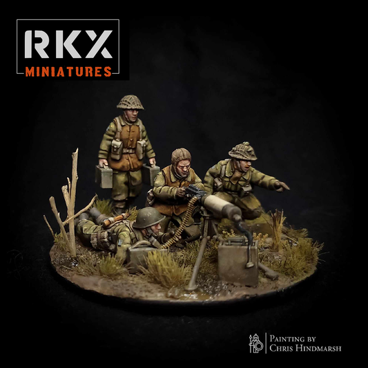 Canadian Vickers Machinegun Team by RKX Miniatures