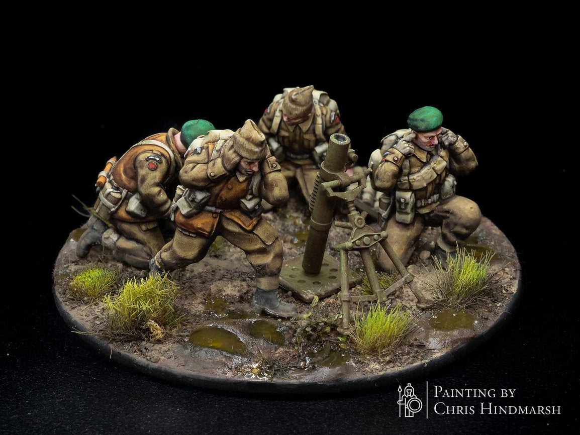 Commando 3" Mortar Team by RKX Miniatures