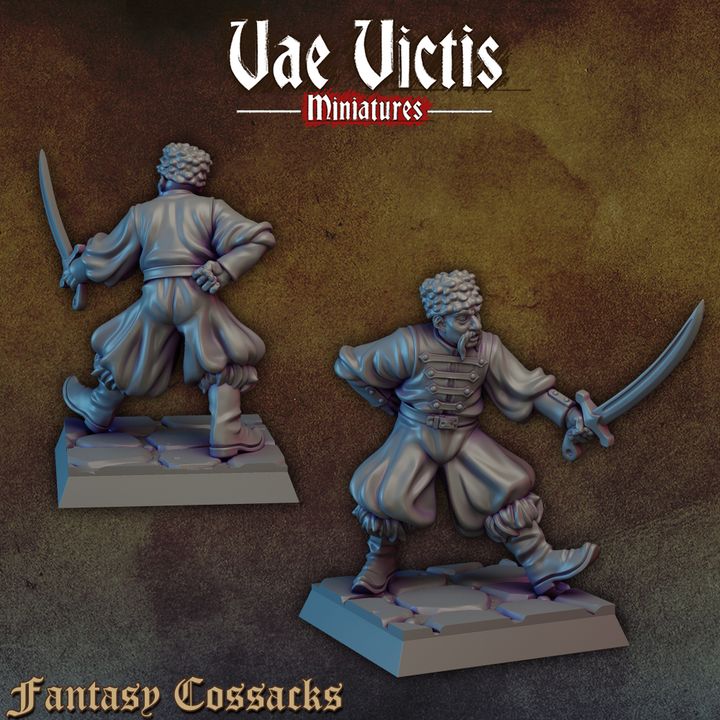 Fantasy Cossacks 1 by Vae Victis Miniatures