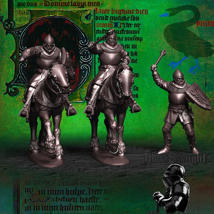 Early 15th century - Jan Žižka by Black Knight Miniatures