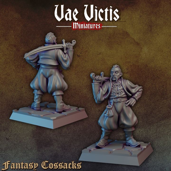 Fantasy Cossacks 1 by Vae Victis Miniatures
