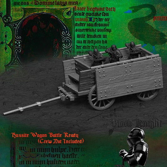 Hussite Wagon - Battle ready by Black Knight Miniatures