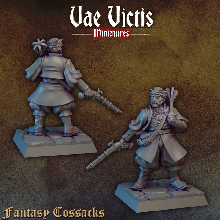 Fantasy Cossacks 1 by Vae Victis Miniatures