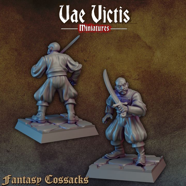 Fantasy Cossacks 1 by Vae Victis Miniatures