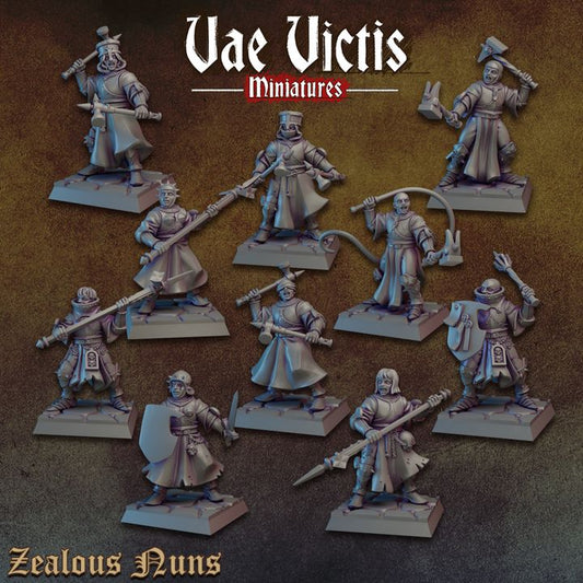 Zealous nuns 1 by Vae Victis Miniatures