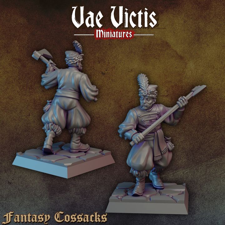 Fantasy Cossacks 1 by Vae Victis Miniatures