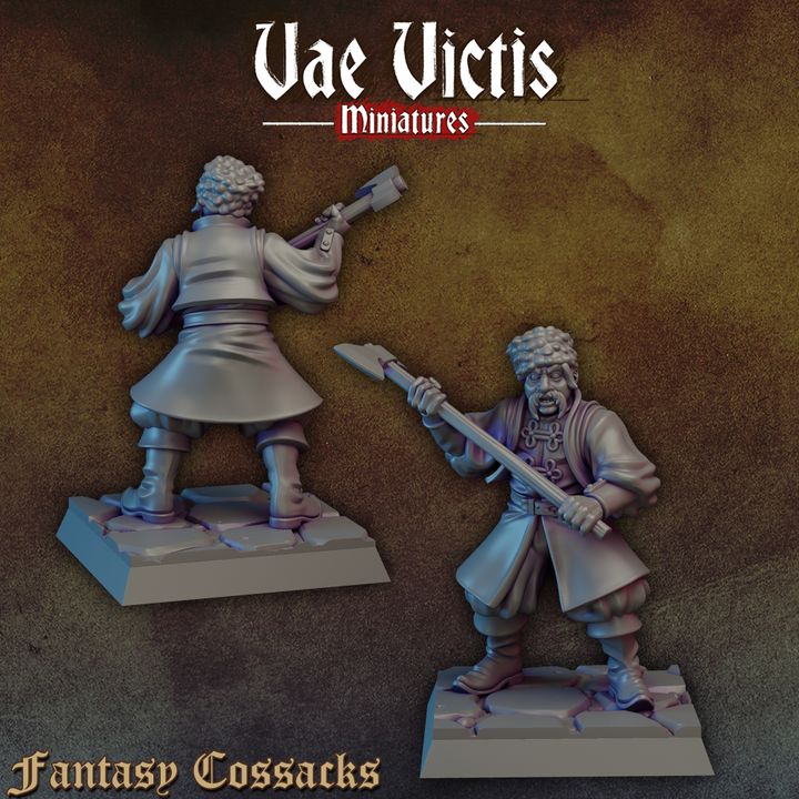 Fantasy Cossacks 1 by Vae Victis Miniatures