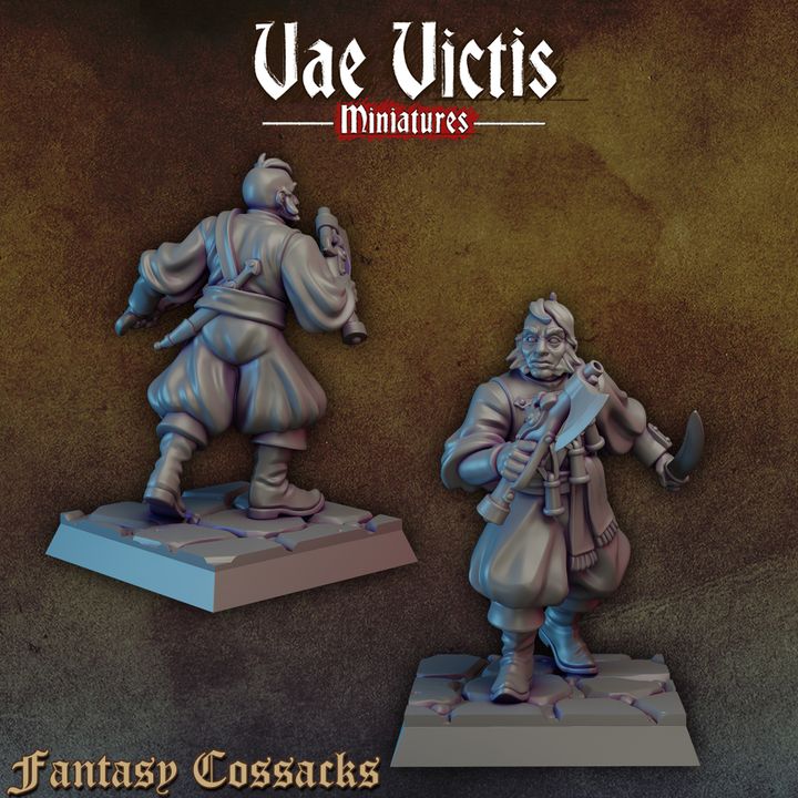 Fantasy Cossacks 1 by Vae Victis Miniatures