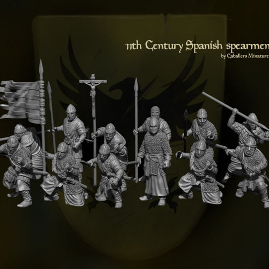 11th Century Spanish Spearmen